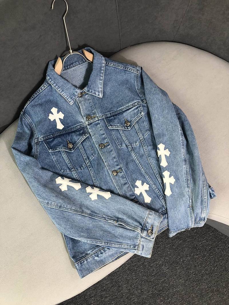 欲しい♡超限定♪クロムハーツ CH デニムジャケット コピー Kux64650